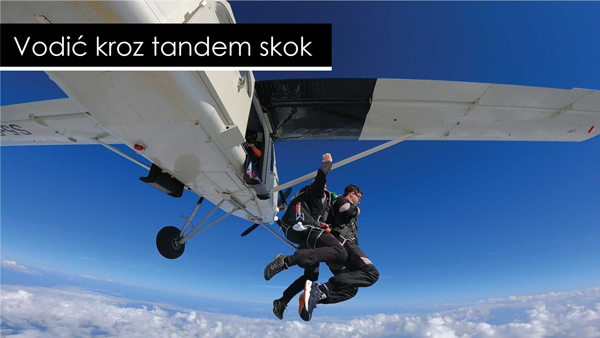 Skok padobranom u tandemu